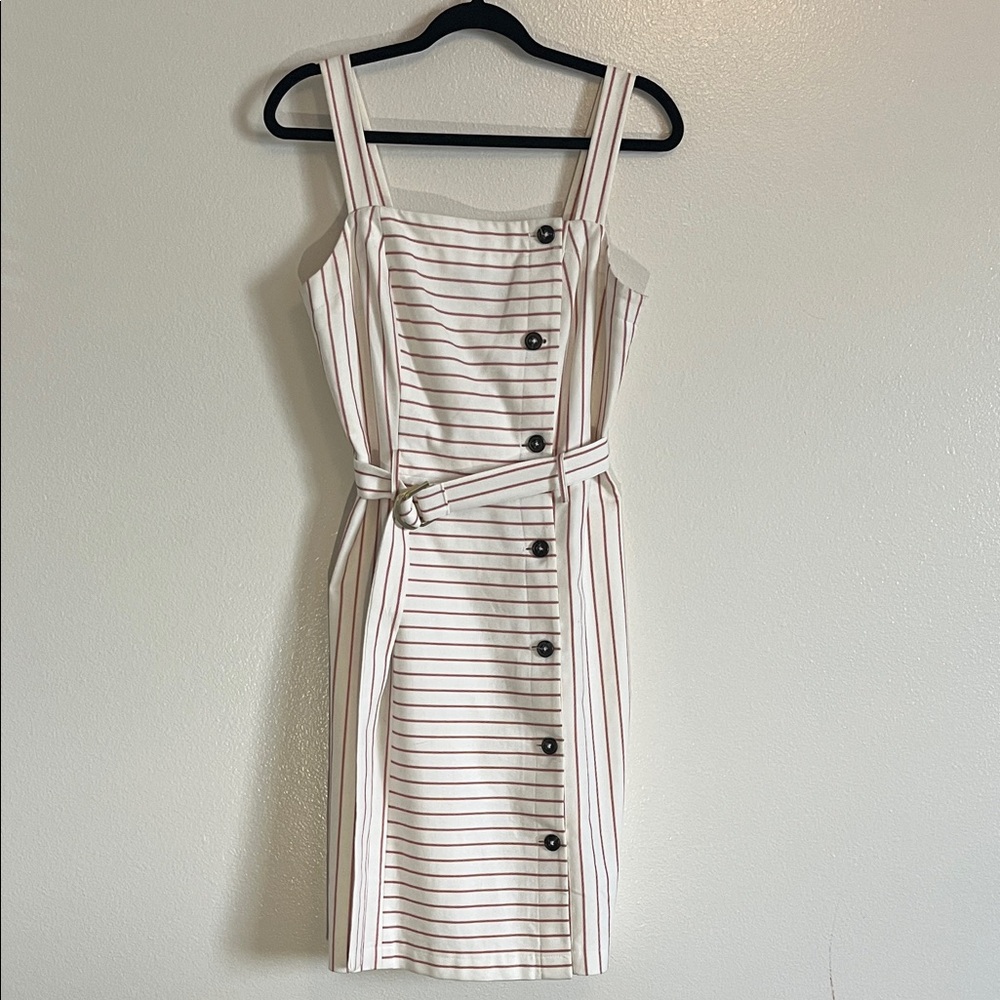 Tommy Hilfiger Women's Striped Button Down Dress - Picture 3 of 5